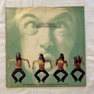 💽 2 for $20 - George Carlin Occupation: Foole Vinyl Record